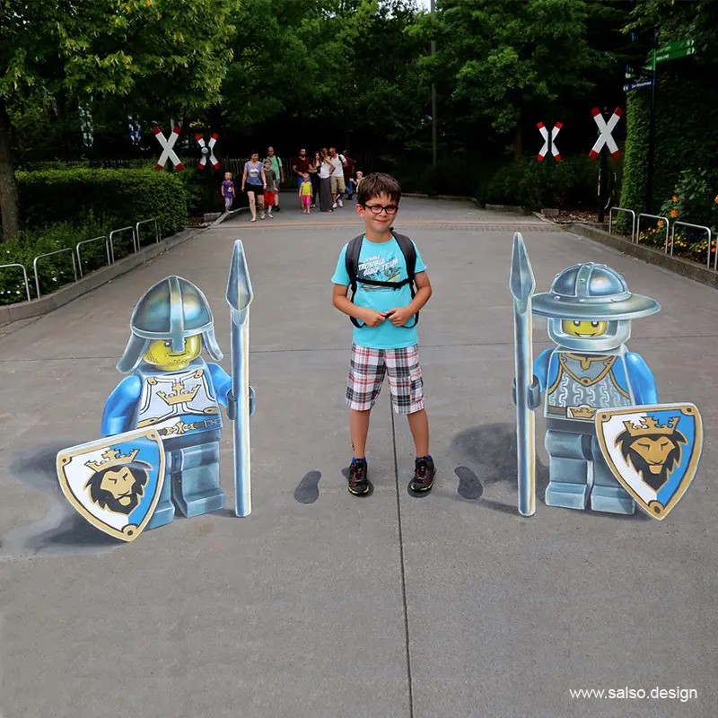What is 3D painting example