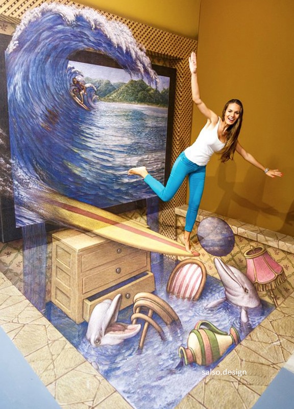 magic picture 3d painting by kurt weener