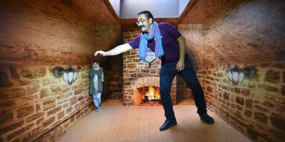 The Ames Room Illusion