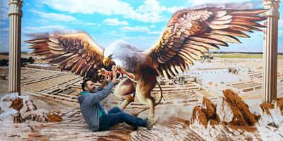 How incredible 3D sticker create?