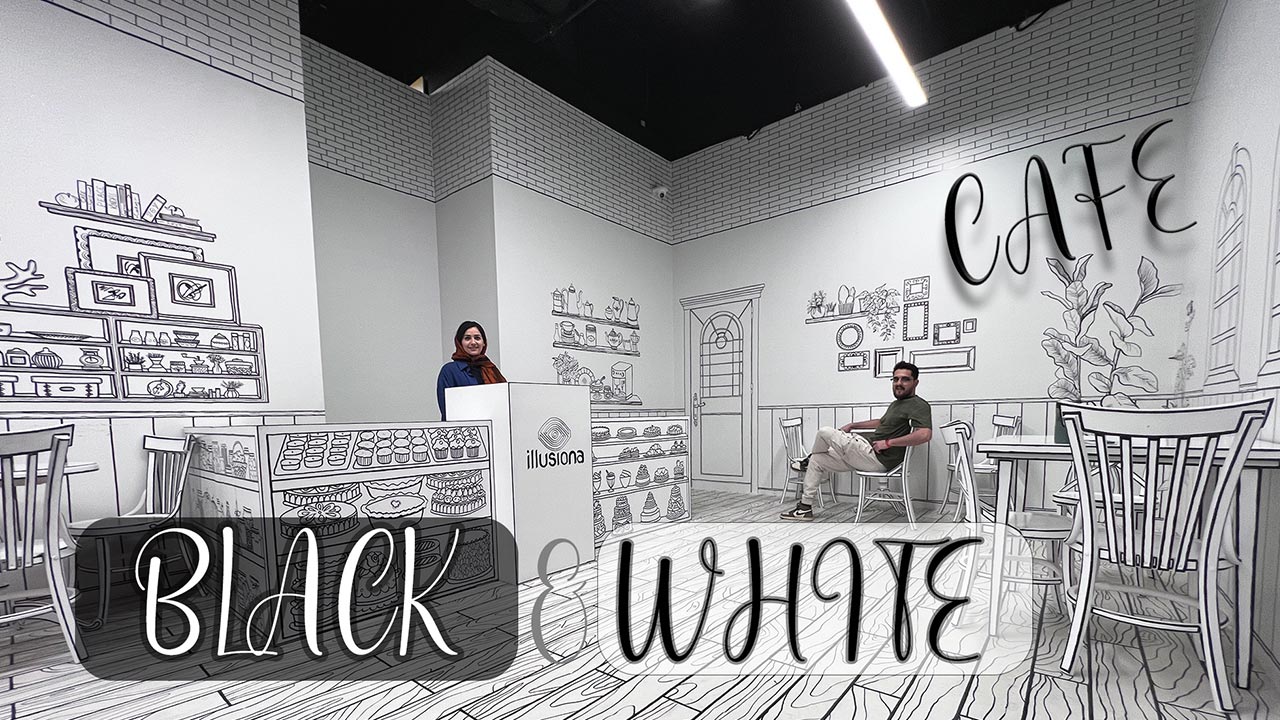 You are currently viewing How we made a Black and White Cafe
