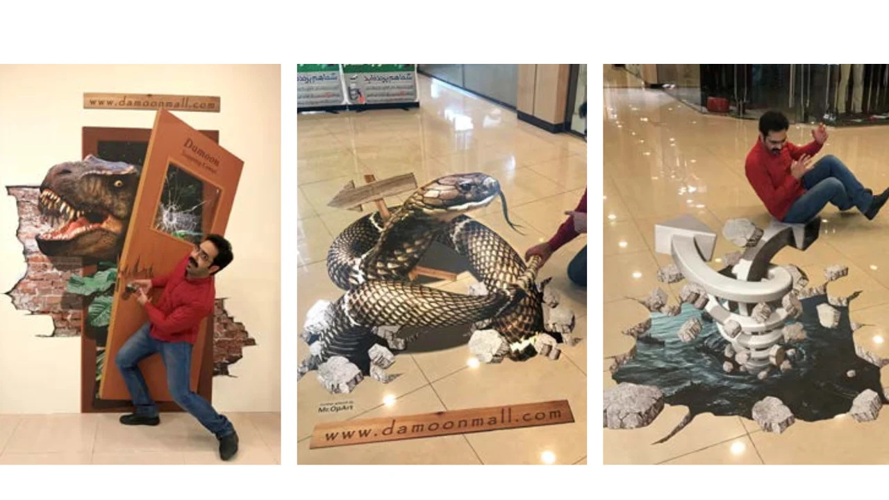 3D Floor Stickers by salso