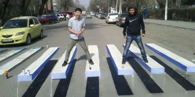 3D Street Art: Chalk to Augmented Reality