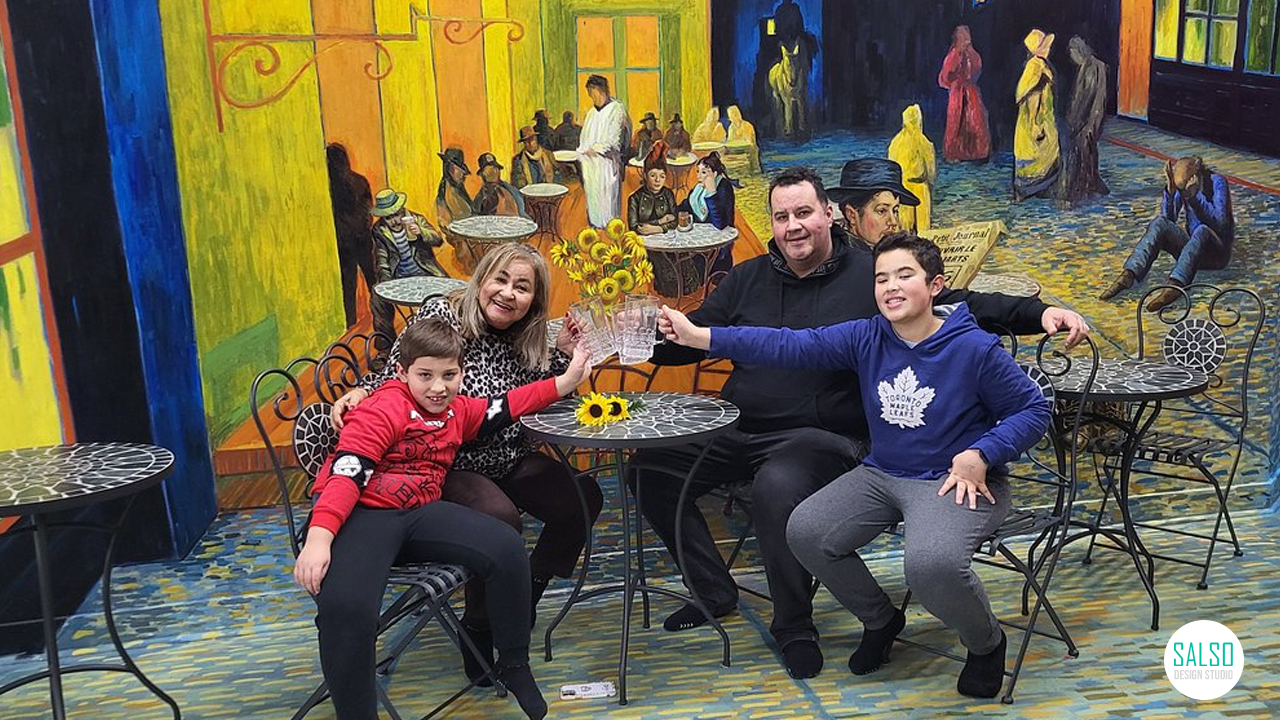 "Custom 3D wall sticker with high-quality vinyl material"