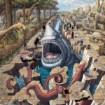 3D Street Art Gallery: Where Illusion Meets Reality