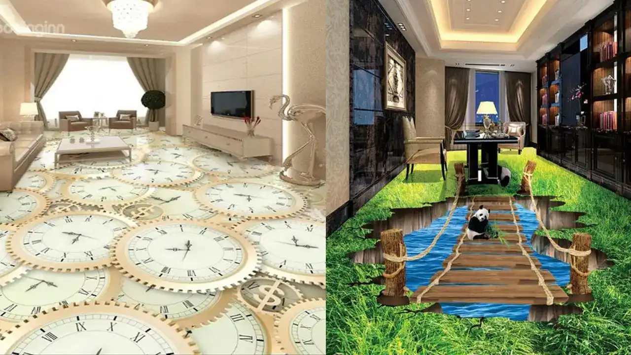 3D Floor Stickers and Epoxy