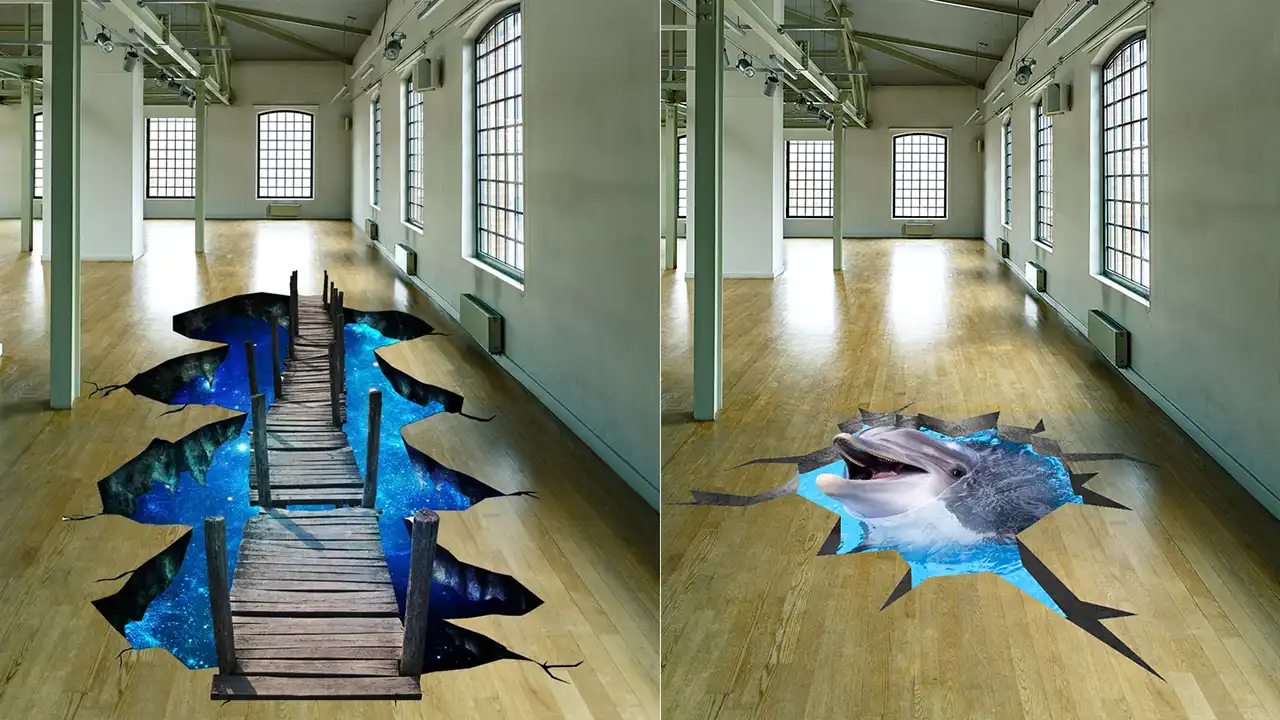 3D Floor Stickers and Epoxy