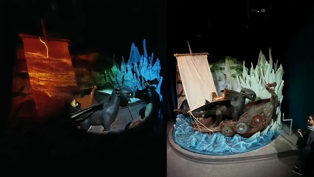 Step into Elsa’s world/ where ice, light, and magic come alive through 3D Projection Mapping