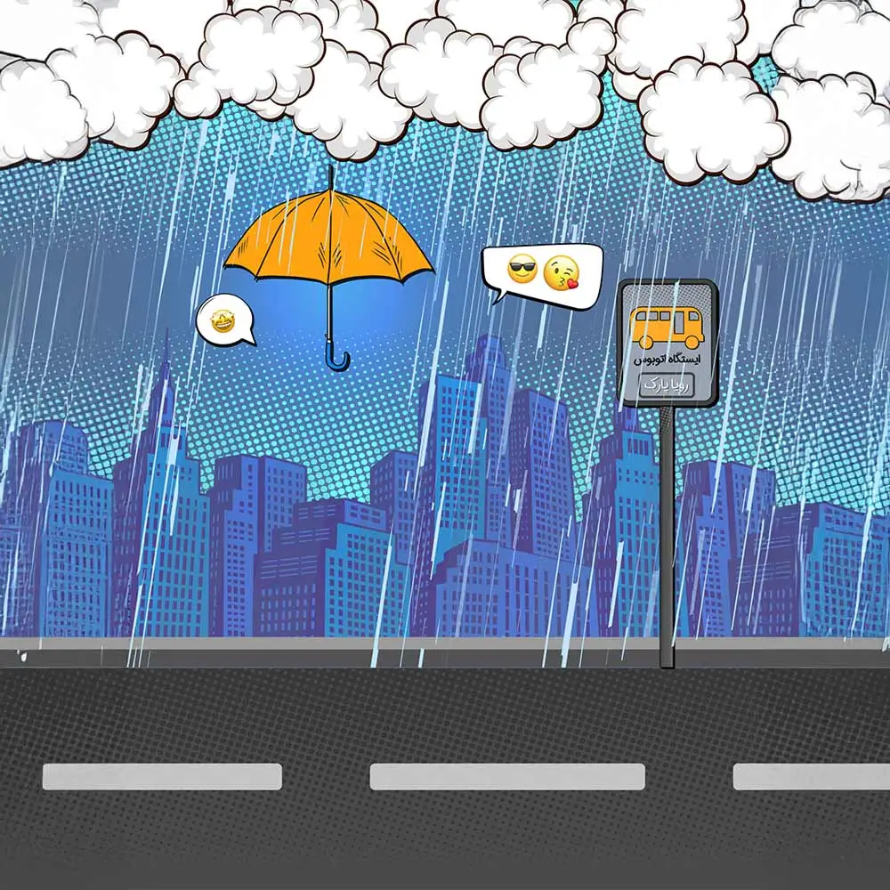 bus station intractive mural 3d wall poster