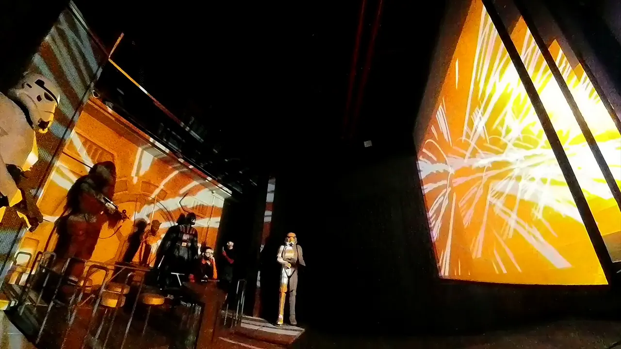 star wars-projection mapping and holomesh