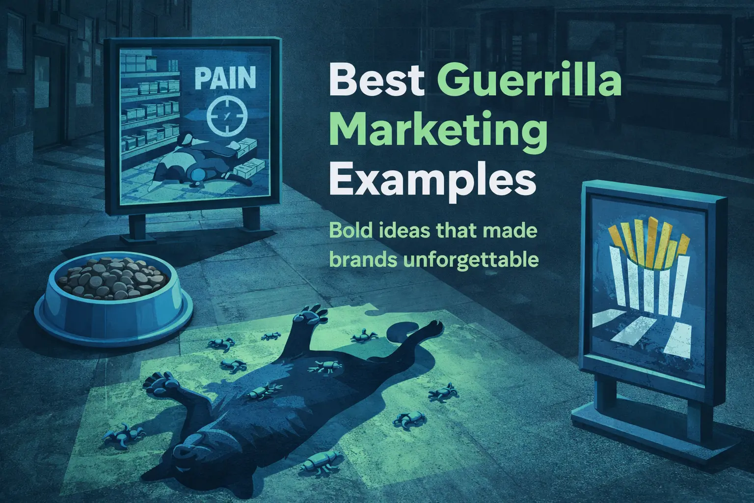 guerilla marketing examples and ideas