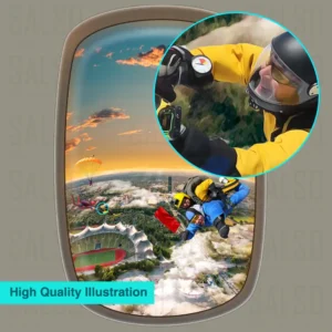 3D Skydiving Wall Mural: A Photoreal Skydiving Experience