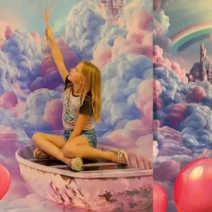 3D Balloon Mural: A Dreamy Backdrop for Stunning Photos