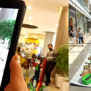 3D Coloring Valley Mural: Colorful, Immersive Floor Illusion