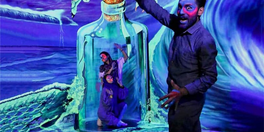 black light painting